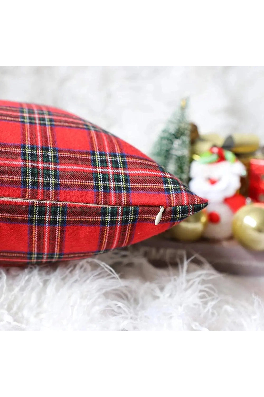 Christmas Plush Nordic Pillow Case