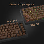 Wood Grain Keycaps