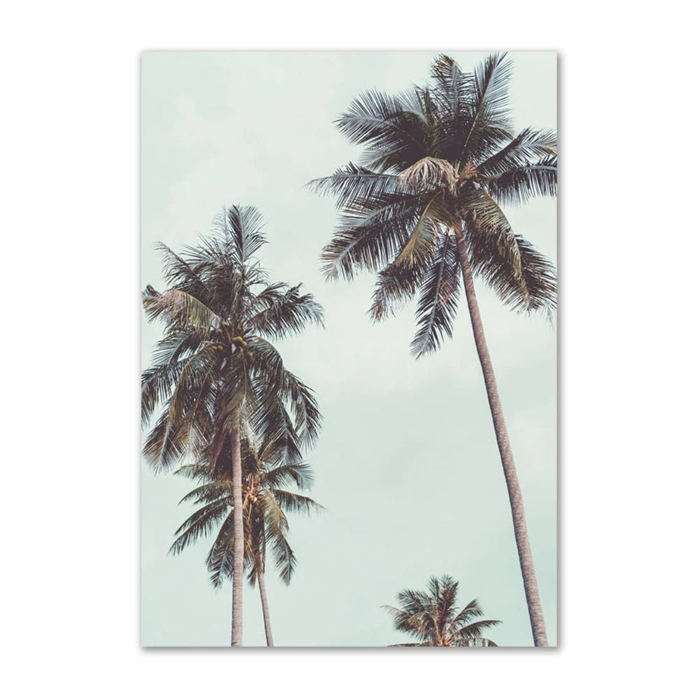 Caribbean Beach Canvas Poster