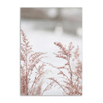 Pink Seascape Canvas Poster