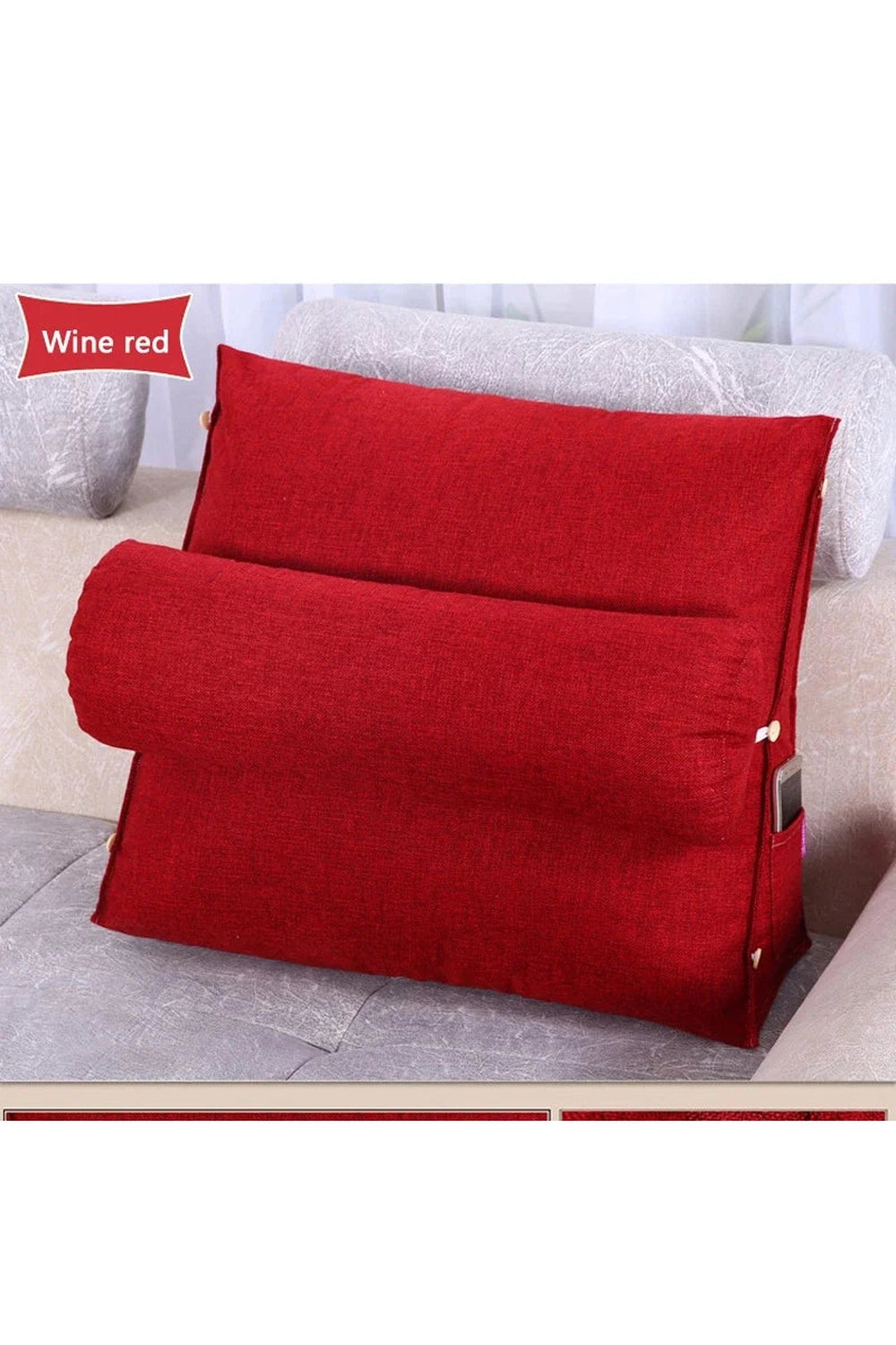 Fall Decor Cozy Reading Lounge Backrest Pillow