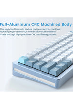 Tri-Mode Aluminum Mechanical Keyboard