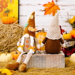 Autumn Harvest Gnome Figurines