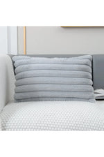 Soft White Plush Pillow Case