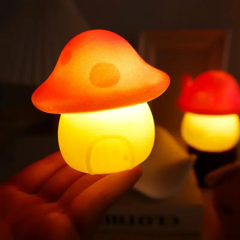 Mushroom LED Bedside Light