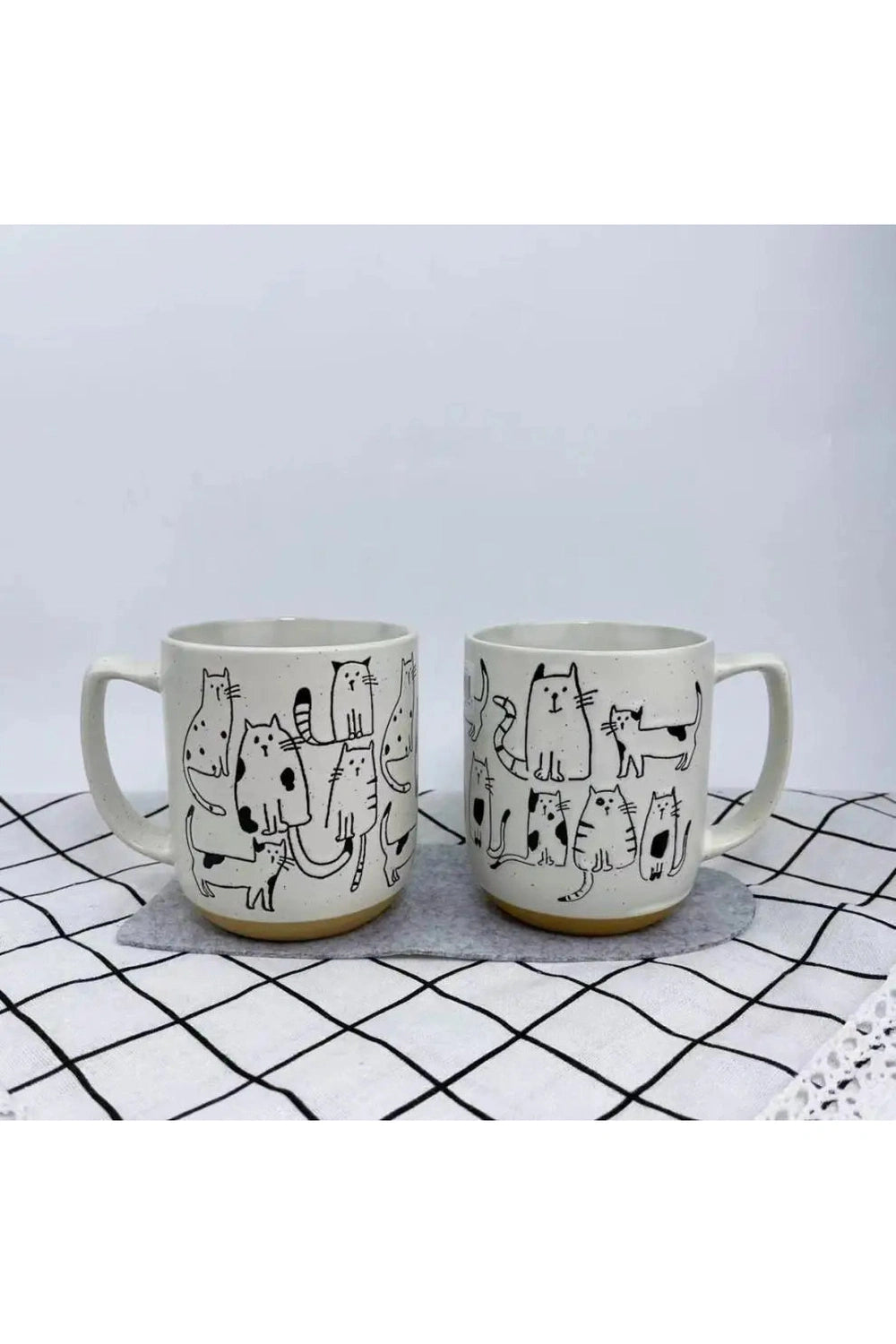 Painted Cartoon Ceramic Mug