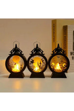 Haunted Halloween Witch Lantern Set