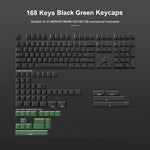 Green Black Cherry Keycaps