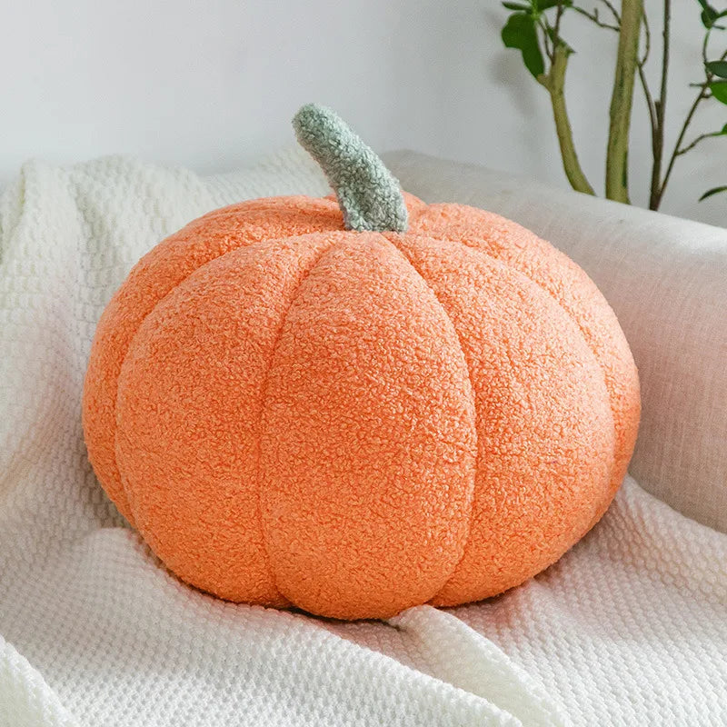 Pumpkin Plush Halloween Cushion