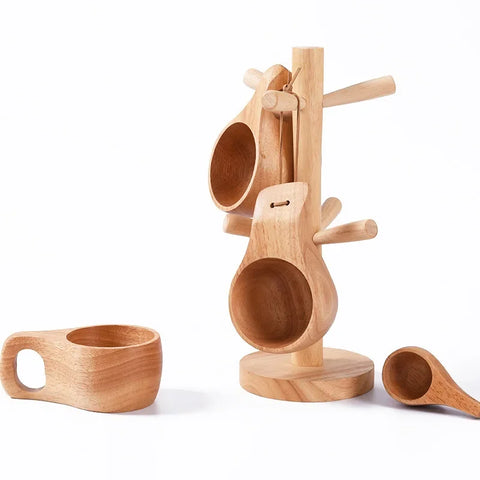 Nordic Wooden Coffee Mug
