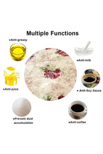 Floral Waterproof Round Tablecloth