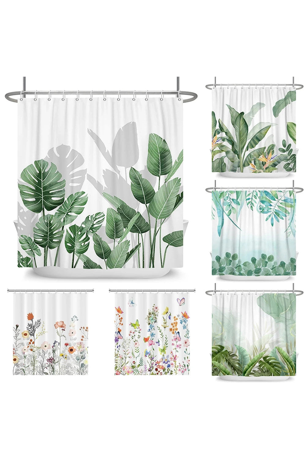 Tropical Tulip Shower Curtain