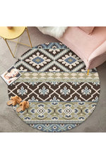 Bohemian Soft Round Rug