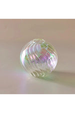 Iridescent Glass Ball Plant Vase