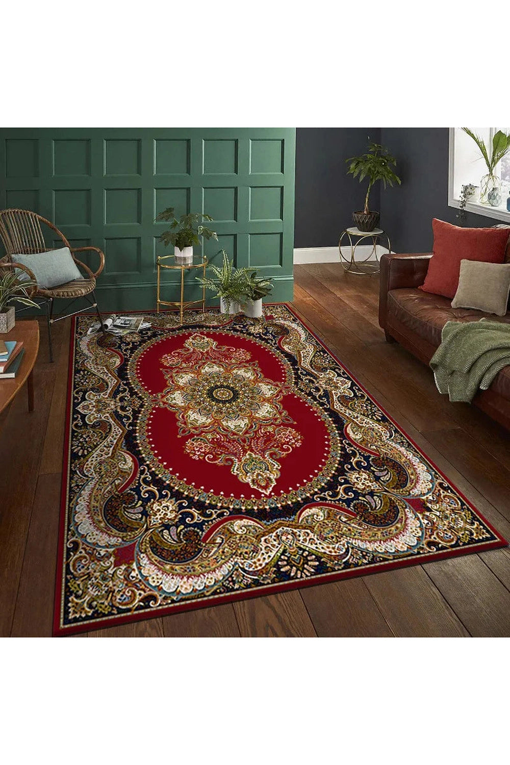 Persian Boho Washable Rug