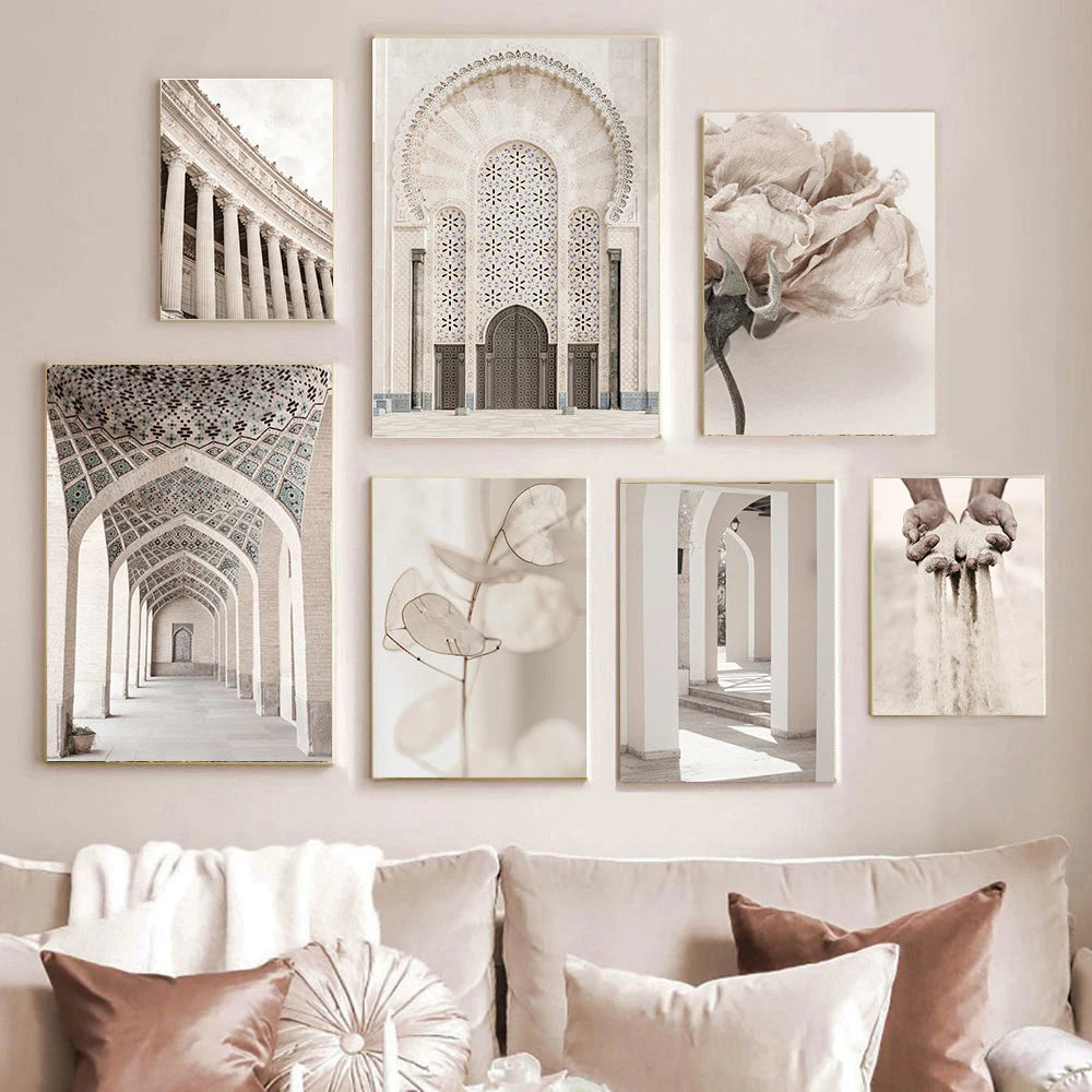 Islamic Mosque Canvas Poster