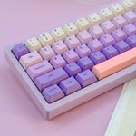 Lavender Gradient Keycaps