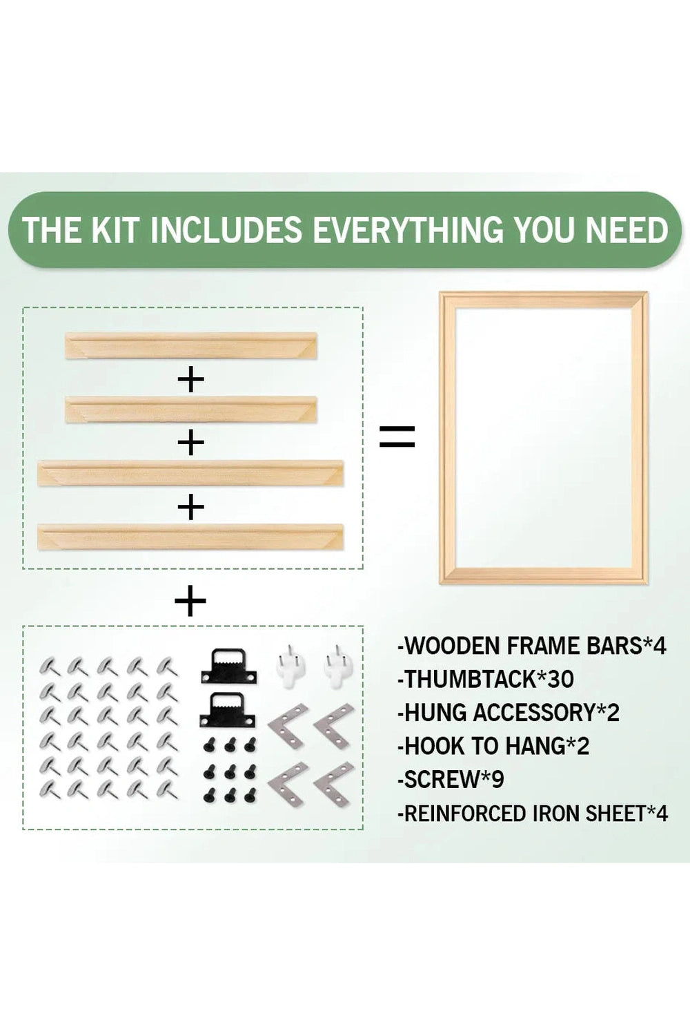 Wooden Painting Frame Kit