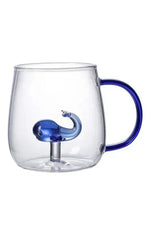 Cartoon Animal Glass Juice Cup