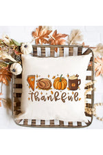 Pumpkin Spice Pillow Cover