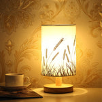 Golden Glow Leaf Table Lamp