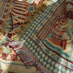 Vintage Farmhouse Tapestry Blanket