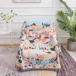 Bohemian Village Landscape Blanket