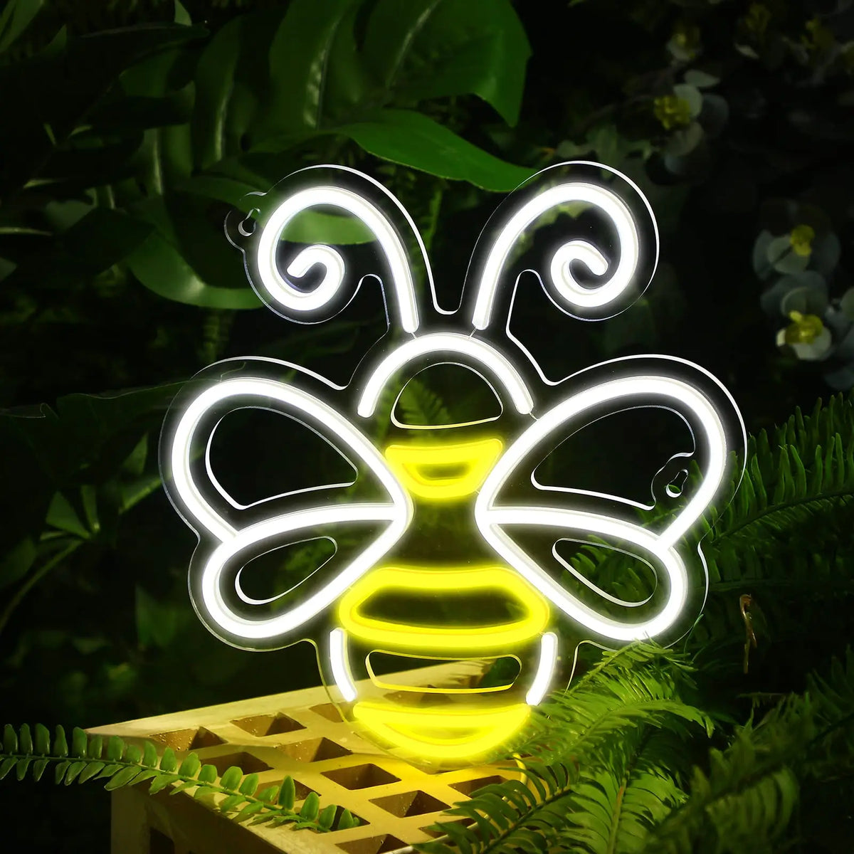 Bee Neon Wall Light