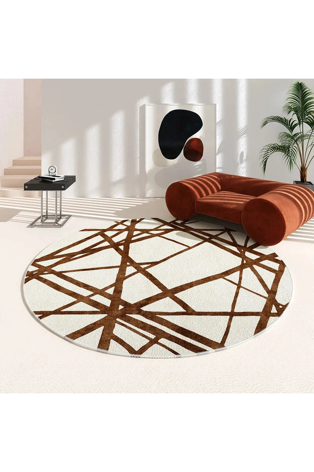 Desert Wave Abstract Area Rug