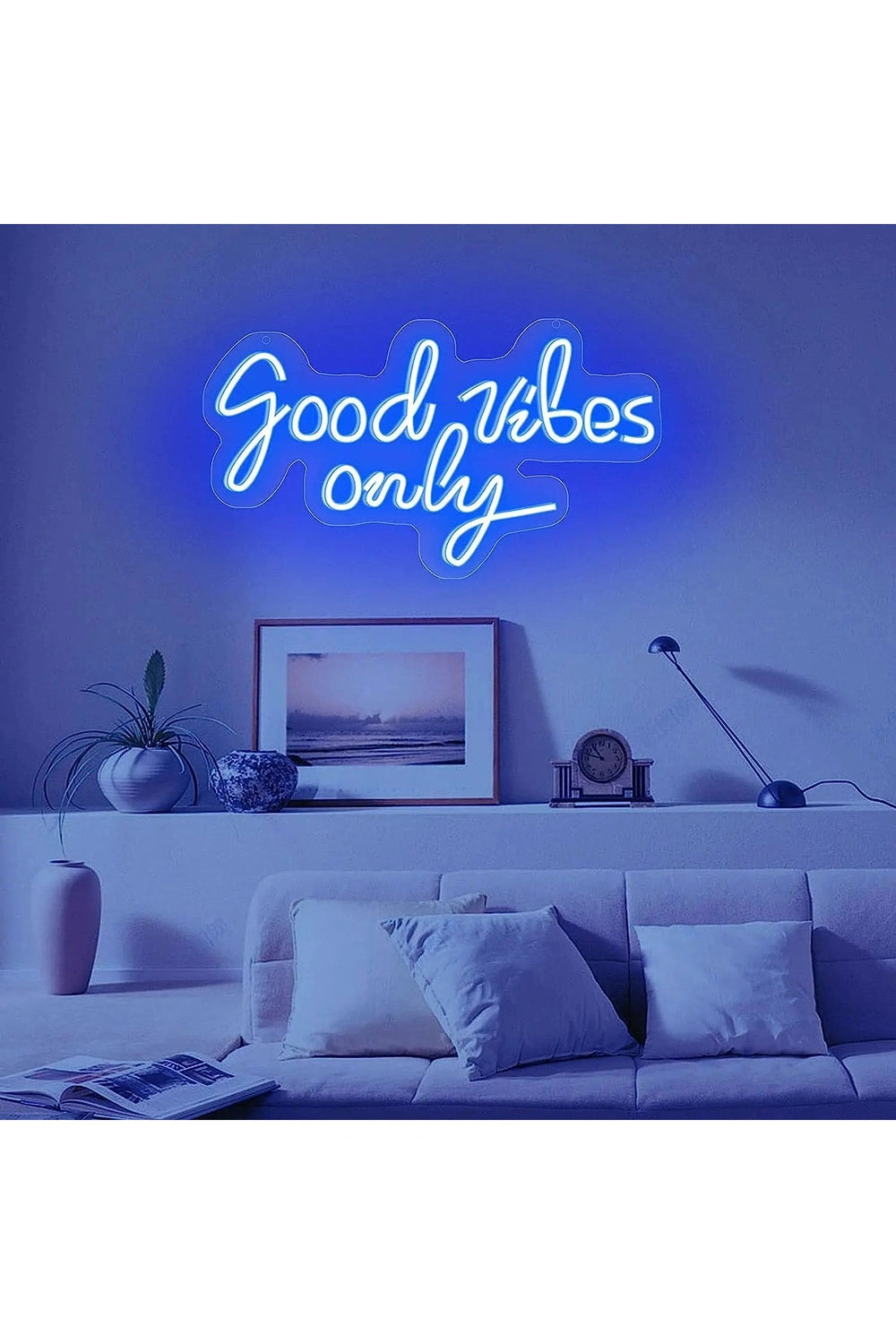 Good Vibes Neon Art