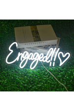 Just Married Neon Sign