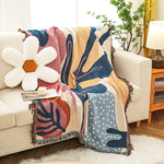 Pastel Abstract Art Blanket