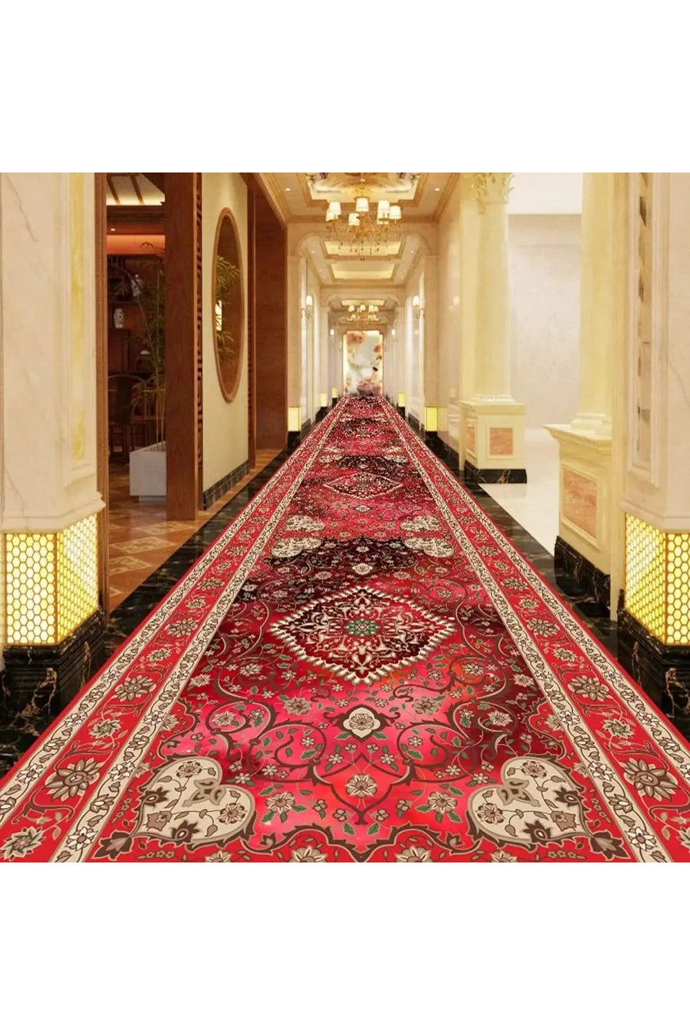 Long Modern Corridor Rug