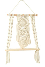 Boho Breeze Macrame Shelves