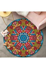 Bohemian Soft Round Rug