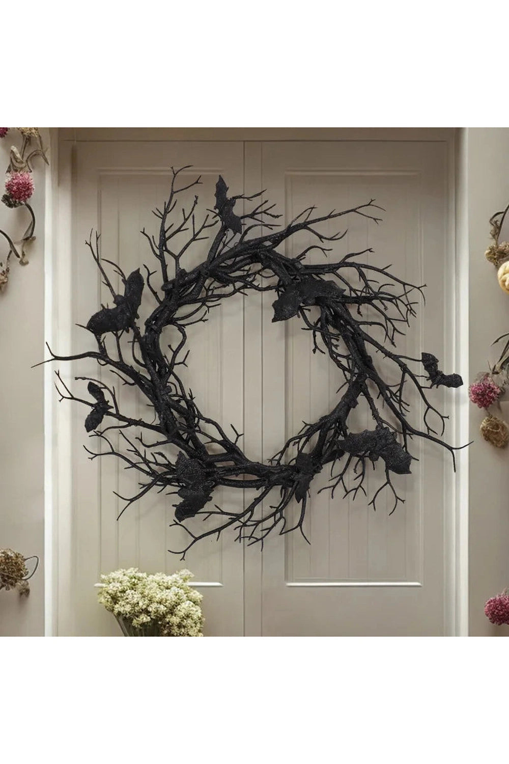 Halloween Haunted Twilight Wreath