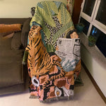 Jungle Retreat Tapestry Blanket