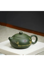 Green Clay Teapot