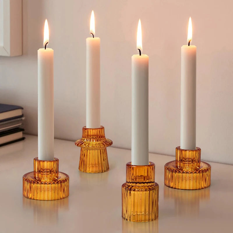 Creative Transparent Candle Holder