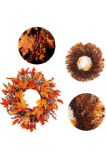 Fall Blaze Maple Wreath