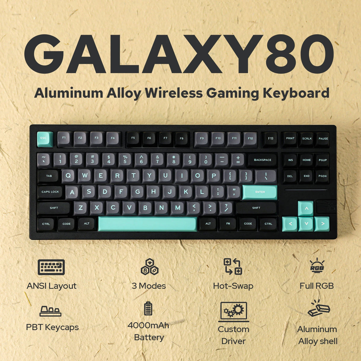 Galaxy Mechanical Keyboard