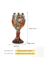 Dragon Resin Beer Goblet Cup