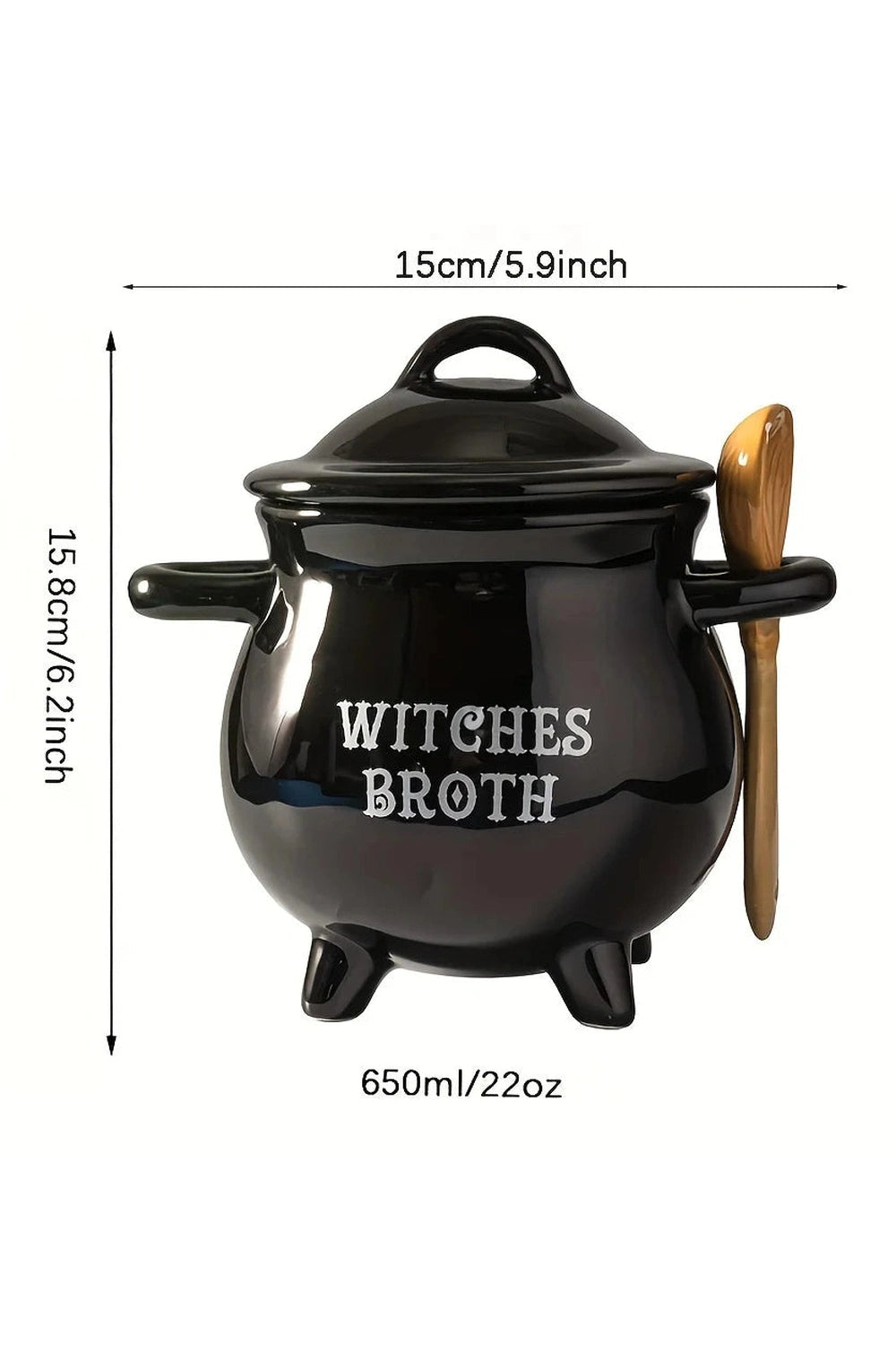 Enchanted Witch's Cauldron Soup Pot