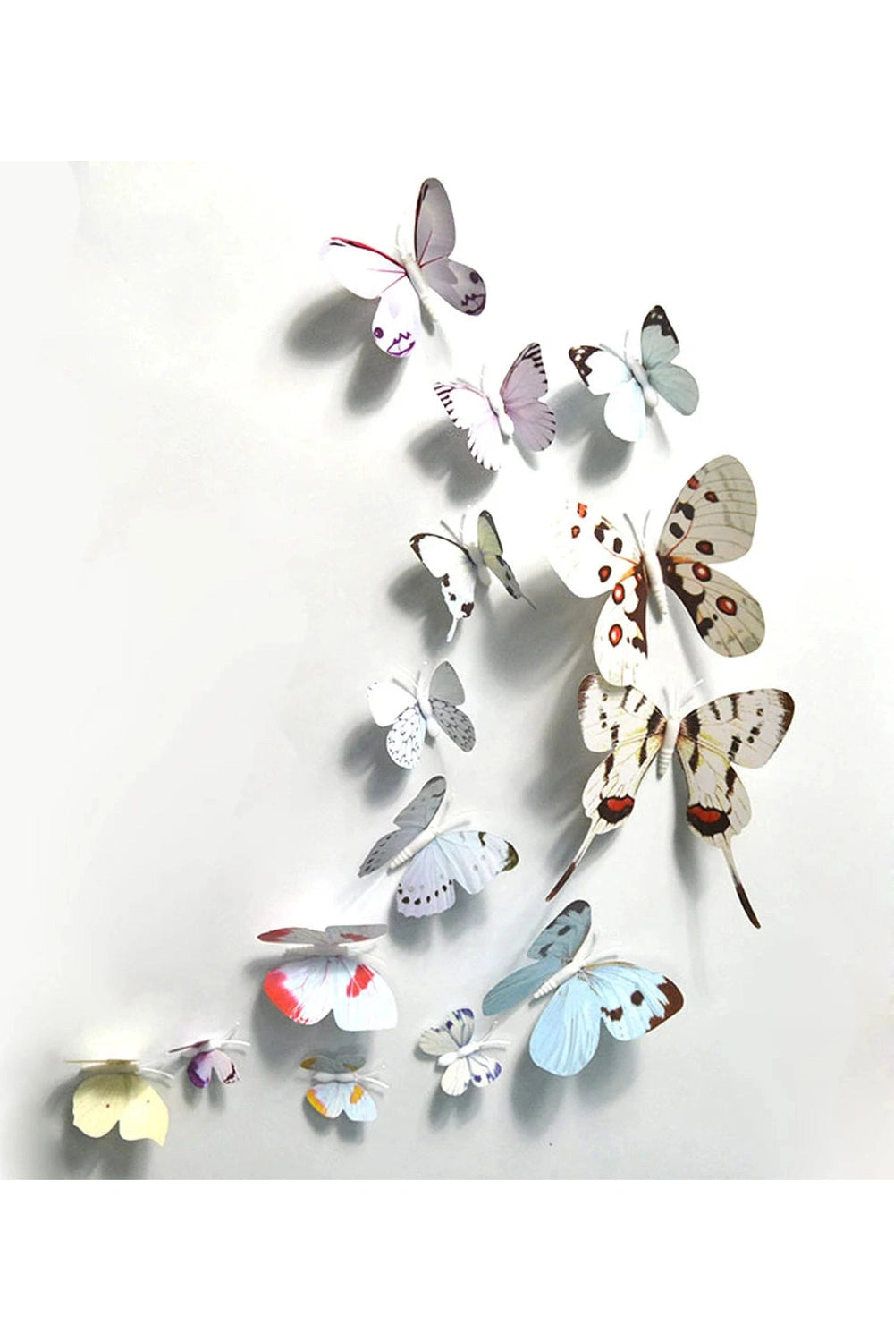 Colorful 3D Butterfly Stickers