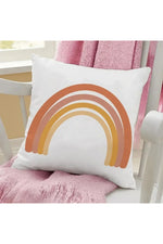 Rainbow Print Sofa Pillow Case