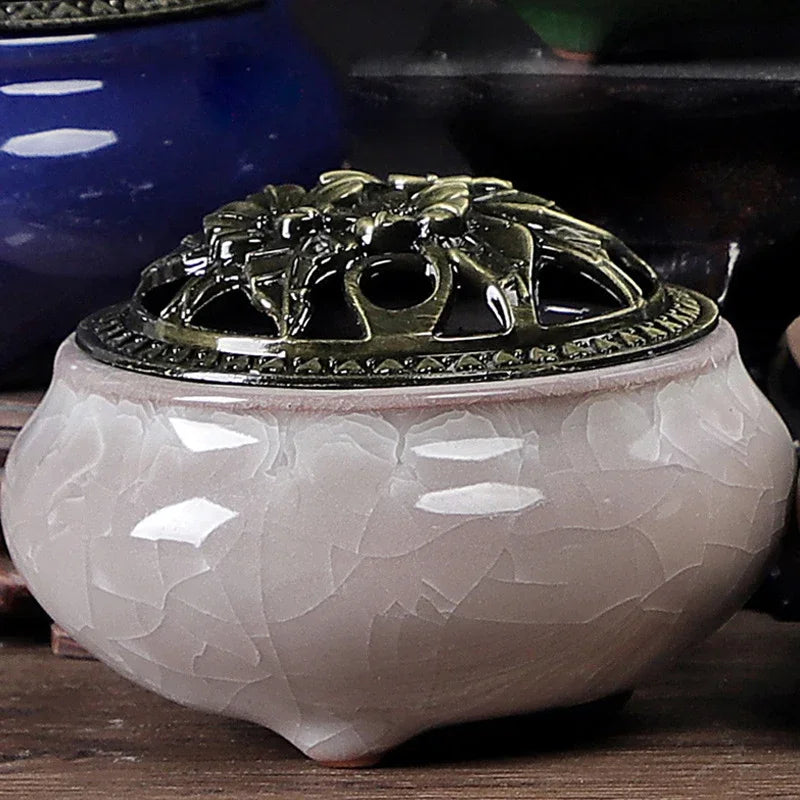 Jade Serenity Incense Burner