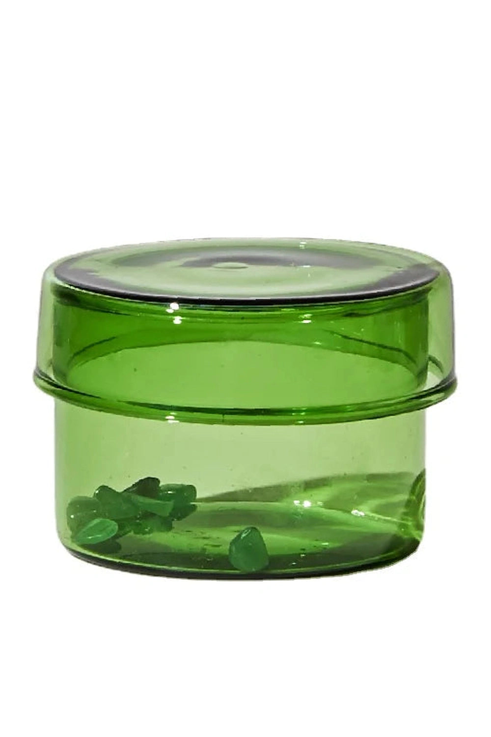 Decorative Glass Storage Jar