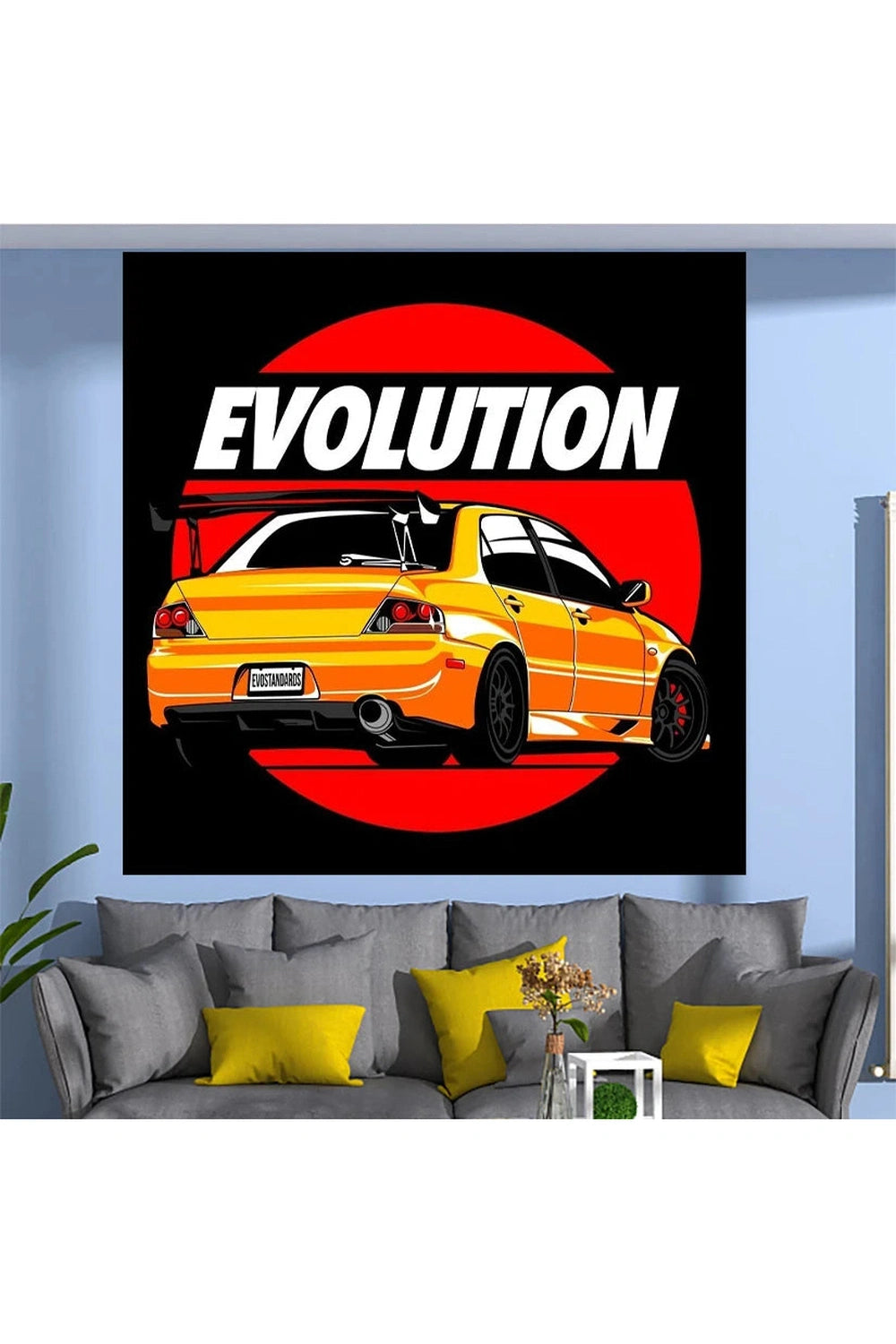 Retro JDM Legends Tapestry