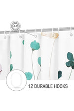 Watercolor Floral Shower Curtain