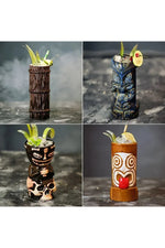 Ceramic Tiki Cocktail Mug